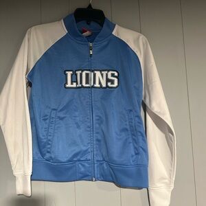 Blue and White Women's Jacket